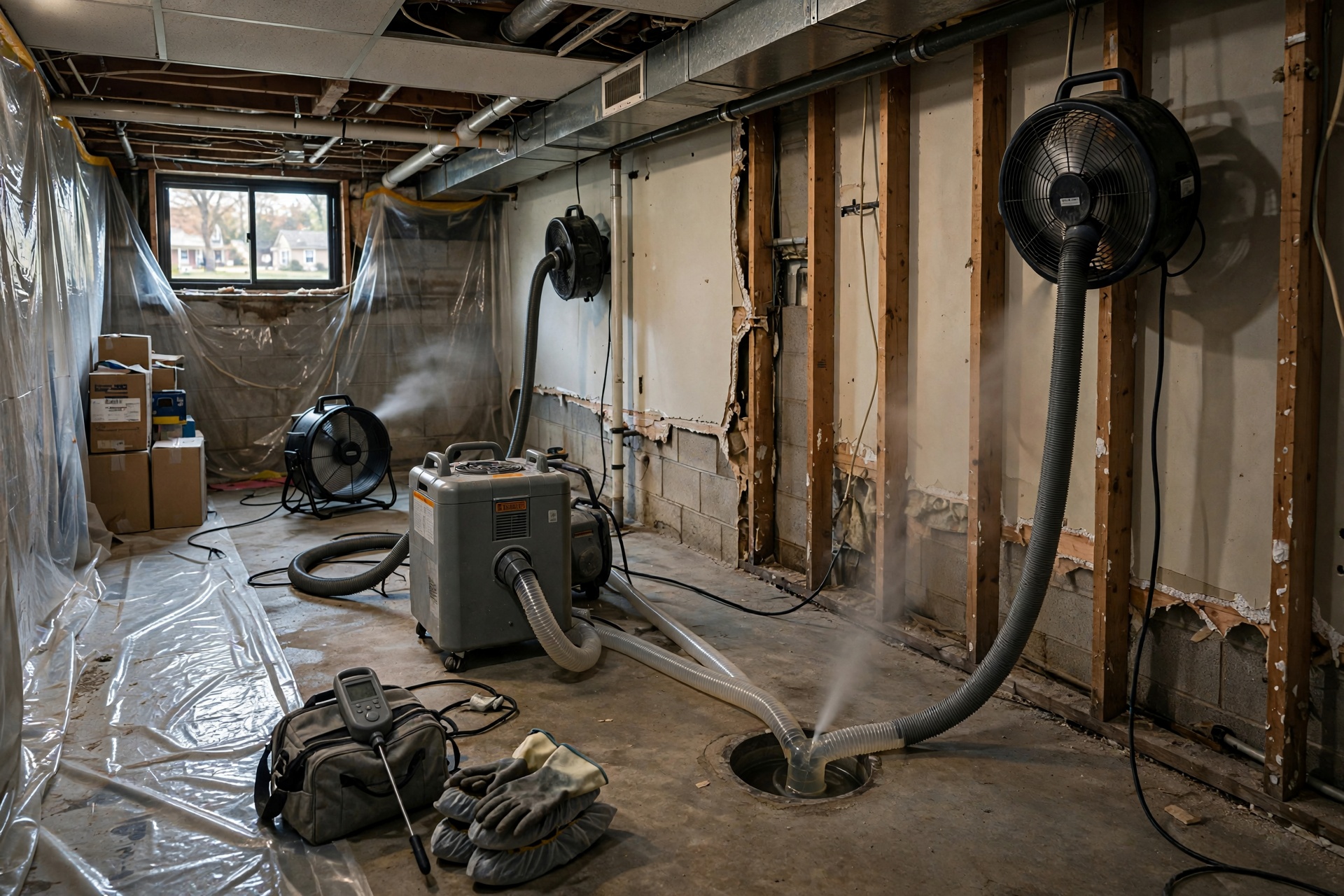 sewage cleanup in Hampshire